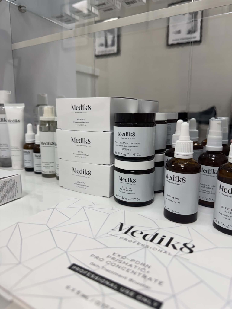 Medik8 professional peels, serums and Exo-PDRN at Endermologie Bandon